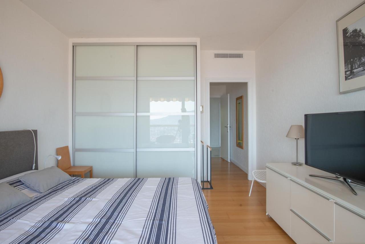 3 Pieces Vue Mer Et Piscine Quartier Parc Imperial 니스 외부 사진